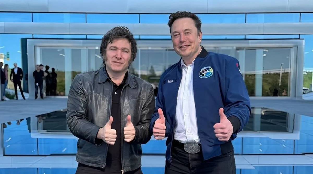 Javier Milei e Elon Musk se encontram pela terceira vez desde que o argenitno se tornou presidente. Encontro foi em Nova York, no dia 23 de agosto