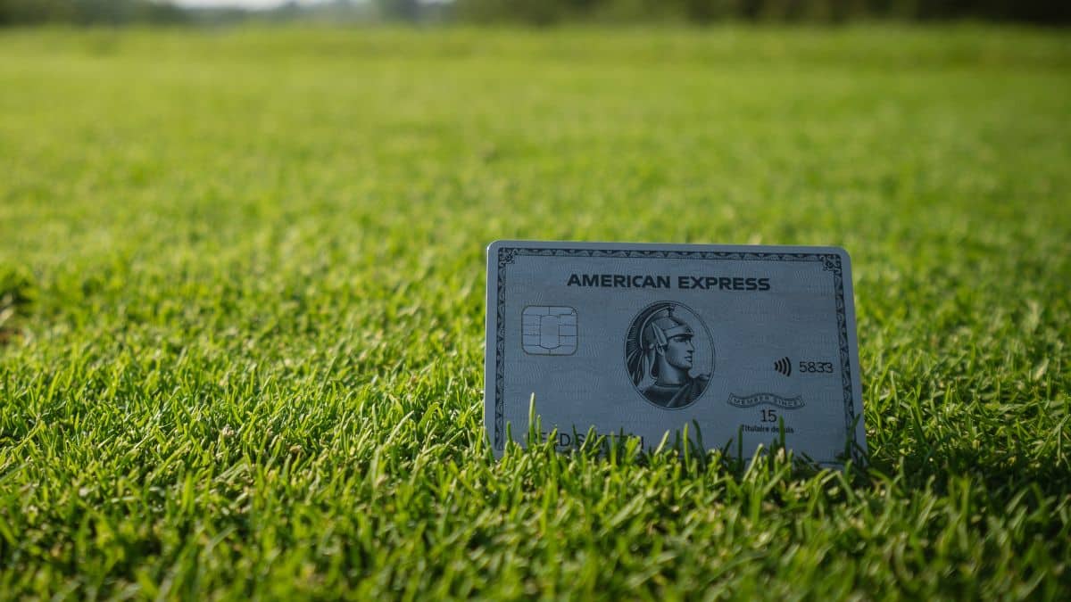Imagem do cartão da American Express
