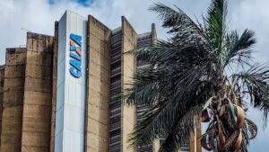 Imagem da fachada da Caixa para ilustrar a matéria sobre o Plano Mais Produção