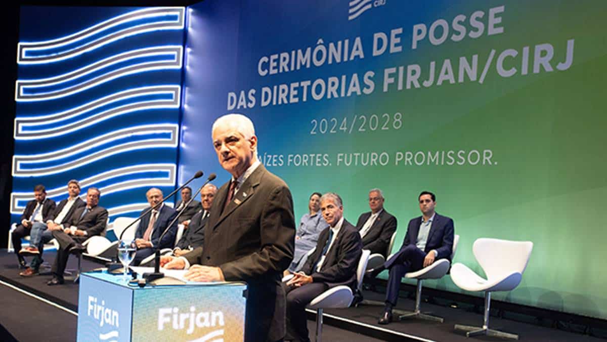 Novo presidente da Firjan assume comando da entidade depois de 29 anos sob a mesma presidência