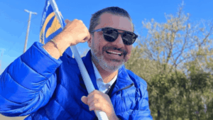 Imagem do candidato a prefeitura de Marília em São Paulo, João Pinheiro.