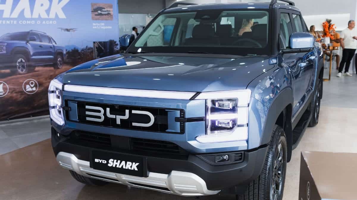 Lançamento da BYD Shark em Fortaleza.