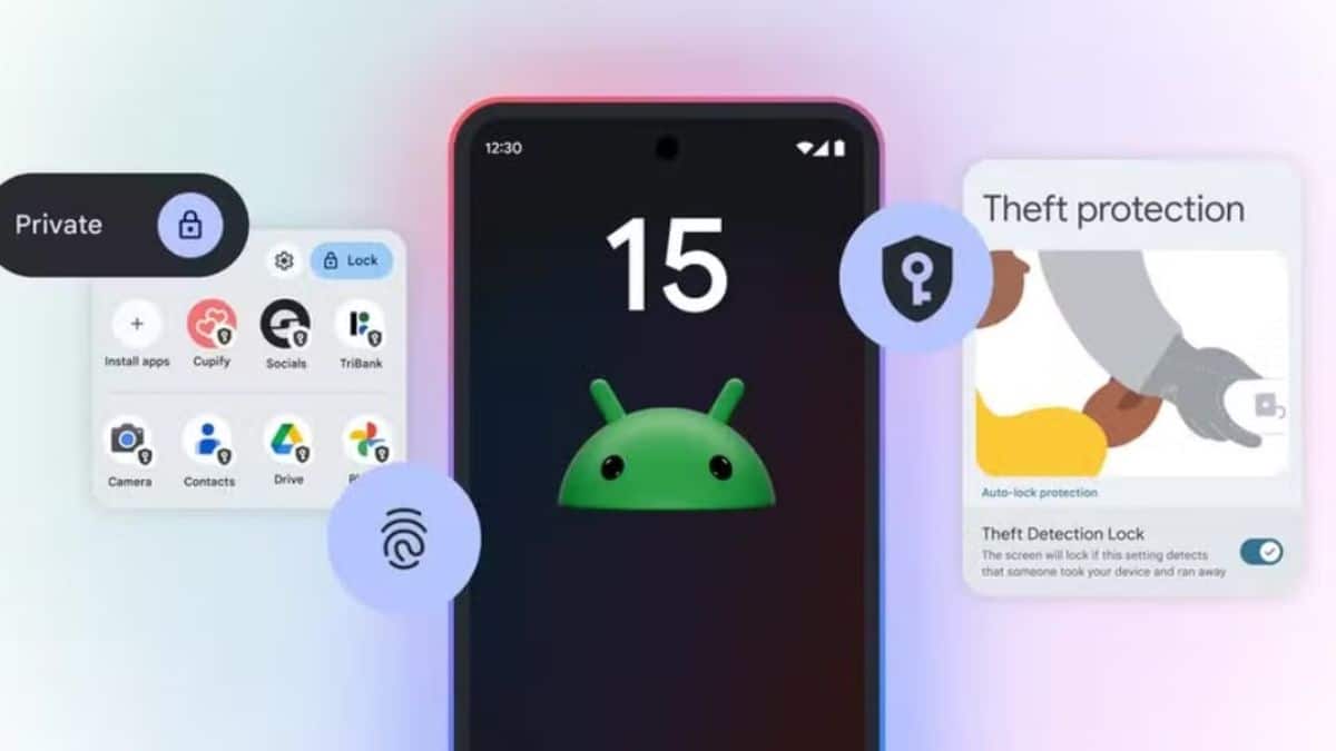 Android 15 traz melhorias de segurança com Modo Ladrão e mais