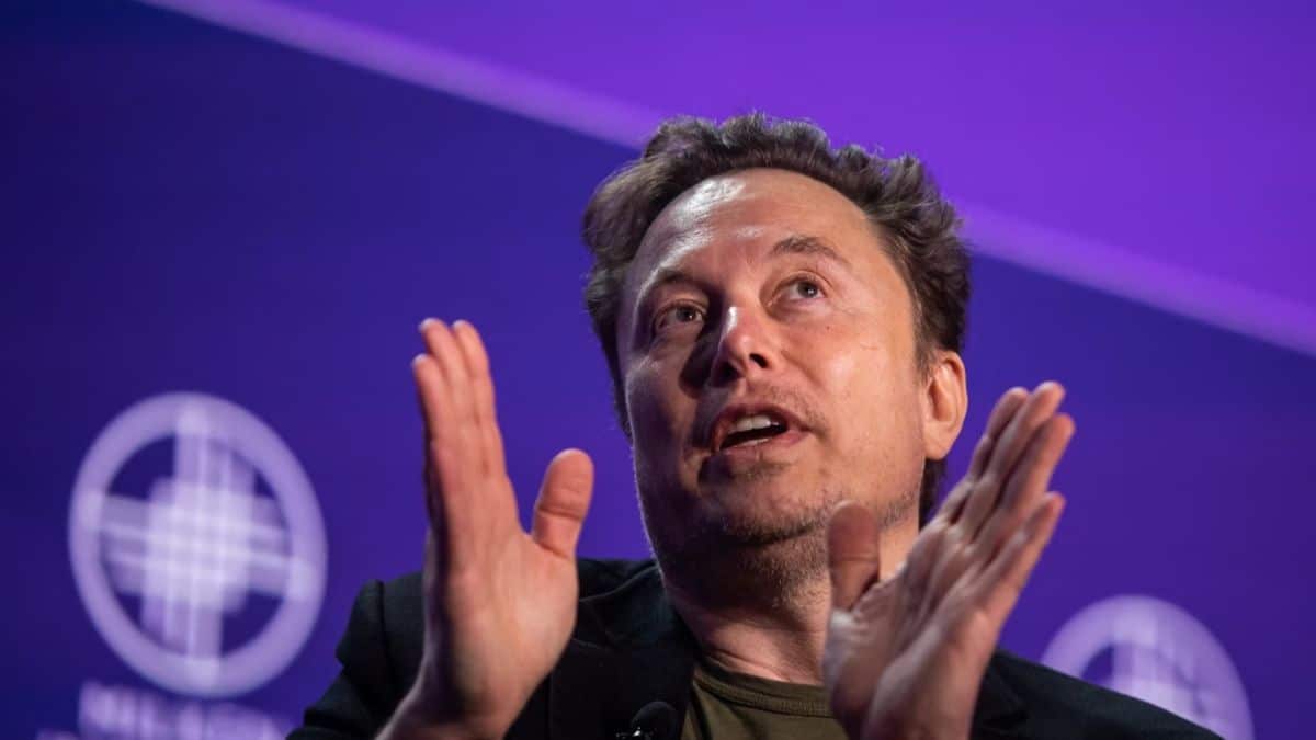 Imagem de Elon Musk.