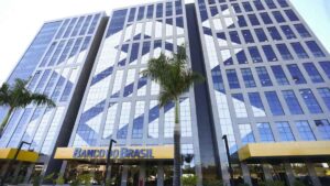 Fachada de prédio do Banco do Brasil, que divulgou resultado do 3T24 nesta quarta-feira.