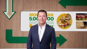 Imagem do CEO do Subway, John Chidsey
