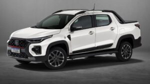 Imagem do veículo Fiat Strada para ilustrar a matéria jornalística sobre os carros mais vendidos no Brasil em 2024.