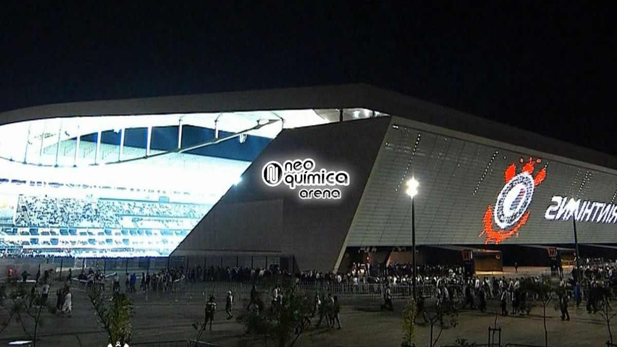 Imagem da Neo Química Arena para ilustrar uma matéria jornalística sobre a torcida do Corinthians