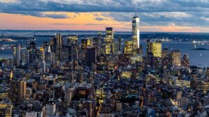 Imagem da cidade de Nova York para ilustrar uma matéria sobre as cidades com os maiores números de bilionários do mundo