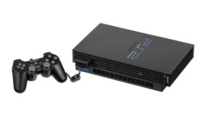 Imagem de um PS2 para ilustrar uma matéria jornalística da Sony