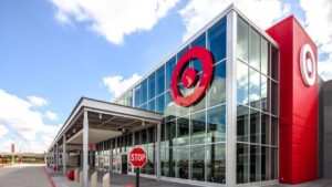 Loja da Target, cujas Ações caíram 20% após vendas e lucros abaixo das expectativas.