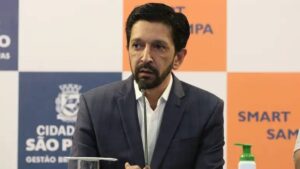 Imagem com Ricardo Nunes, prefeito da cidade de São Paulo. ONG sem funcionários recebe R$ 3 milhões da prefeitura de São Paulo, mostra CGU