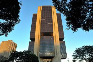 Imagem da sede do Banco Central. PDT entra com ação contra taxa Selic do BC