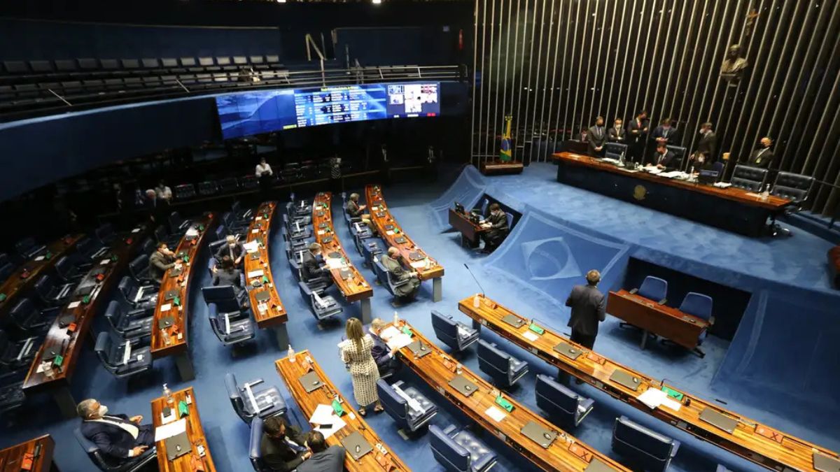 Imagem do Senado Federal para ilustrar uma matéria jornalística sobre a reforma tributária