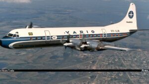 Imagem de um avião da Varig para ilustrar uma matéria jornalística. A AGU intermediou o acordo trabalhalista da Varig.