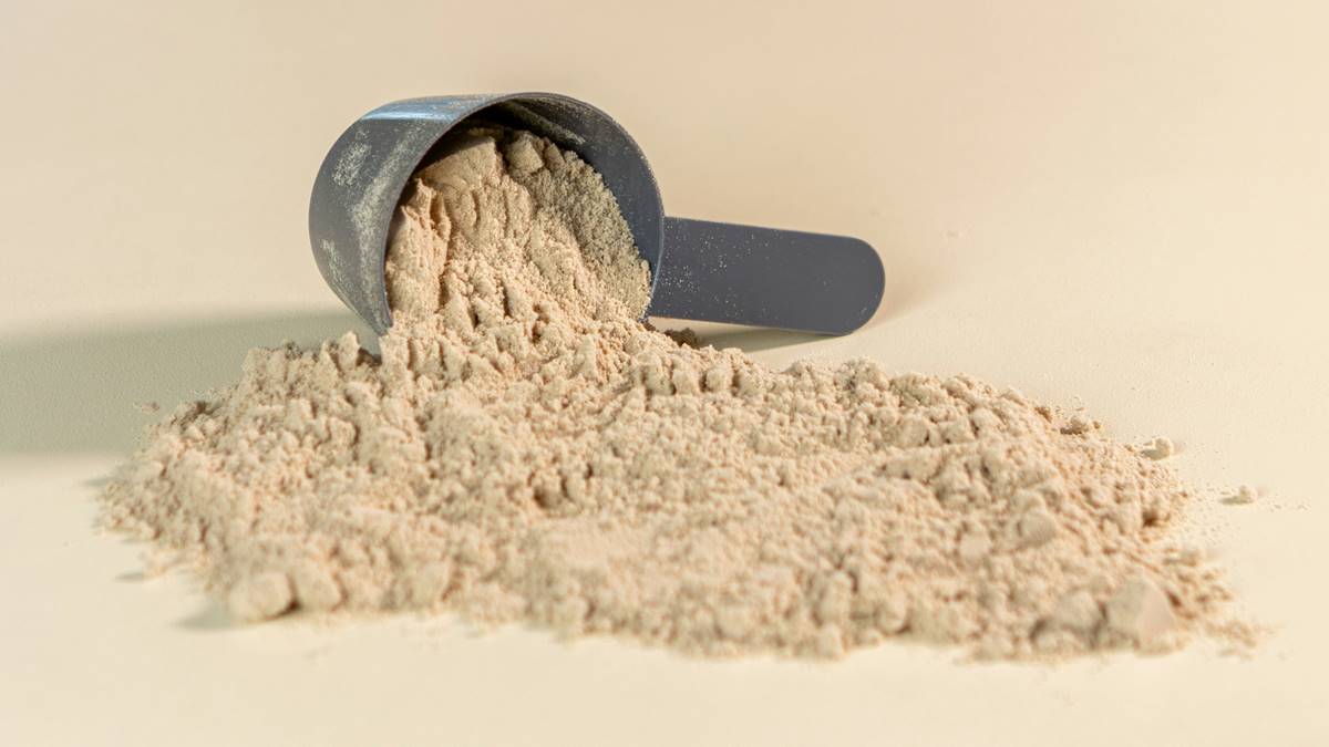 Imagem de whey protein em pó
