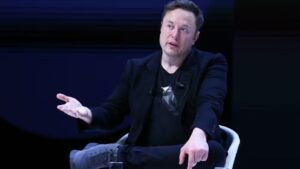 Elon Musk, representando a decisão sobre o pacote de remuneração.