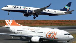 O governo vê a fusão entre Gol e Azul como solução para a aviação, mas o Cade analisa possíveis impactos na concorrência e nos preços das passagens.