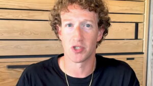 Mark Zuckerberg em anúncio sobre mudanças na Meta, incluindo o fim da checagem de fatos nos EUA.