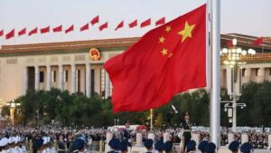 Apresentação militar em Pequim, capital da China. Subsídio externo é motivo de questionamento da China à União Europeia
