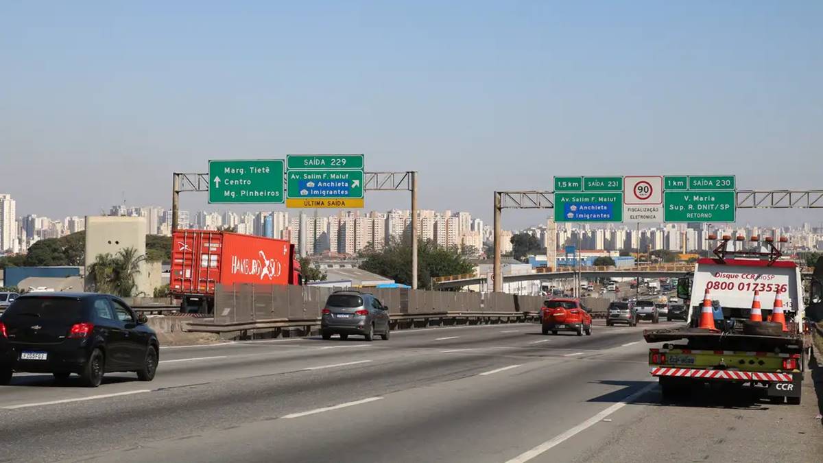 Imagem de uma rodovia. concessões rodoviárias são anunciadas pelo governo