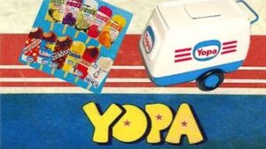 Marca de sorvetes Yopa