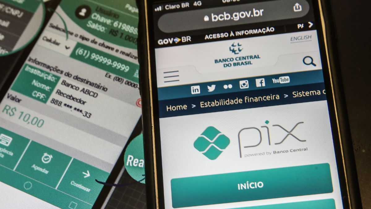 Pix acima de R$ 5 mil