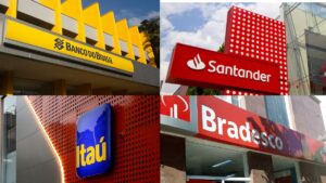 Bancos brasileiros registram R$ 108,2 bi em lucro, com Itaú na liderança. Juros altos impulsionam ganhos do setor financeiro.