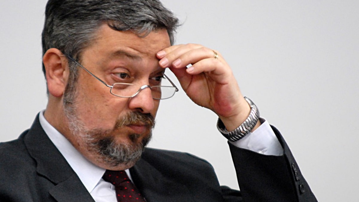 Antonio Palocci em audiência judicial; processos anulados por Toffoli na Lava Jato
