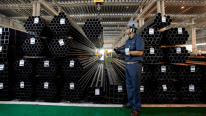 Veja como aTarifa de exportação impacta o Brasil. Foto: Reprodução/Instituto Aço Brasil.