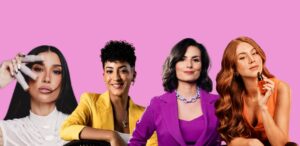 A imagem mostra Bianca Andrade, Nath Finanças, Nathalia Arcuri e Mari Maria. para representar lideranças femininas