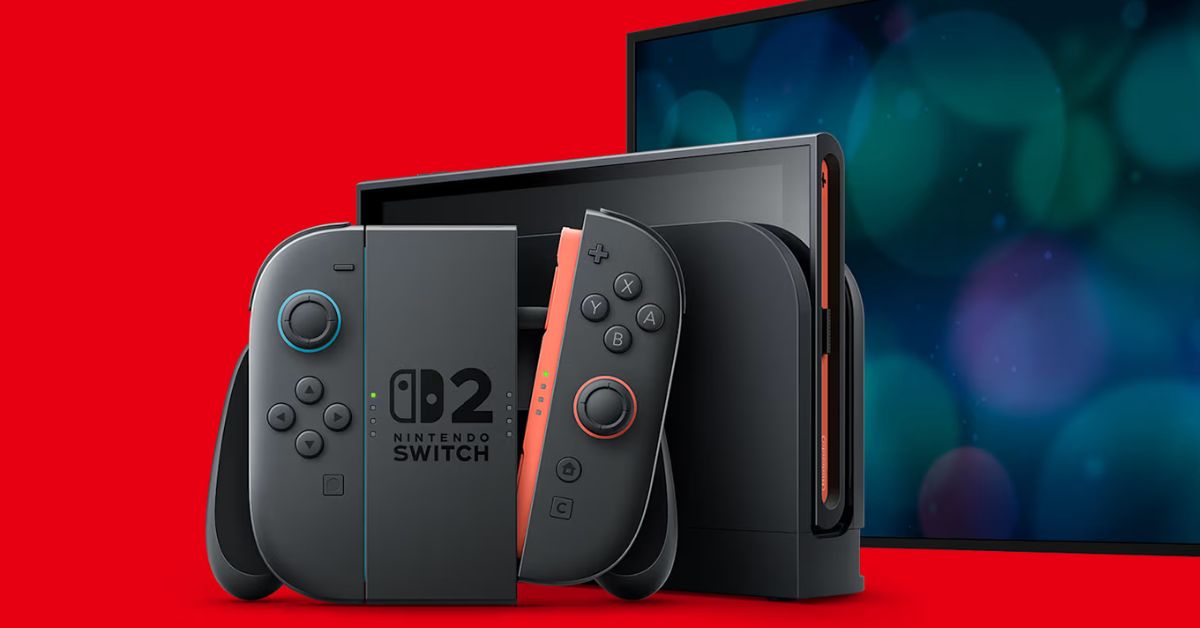 A imagem mostra um videogame da Nintendo para representar as ações da Nintendo