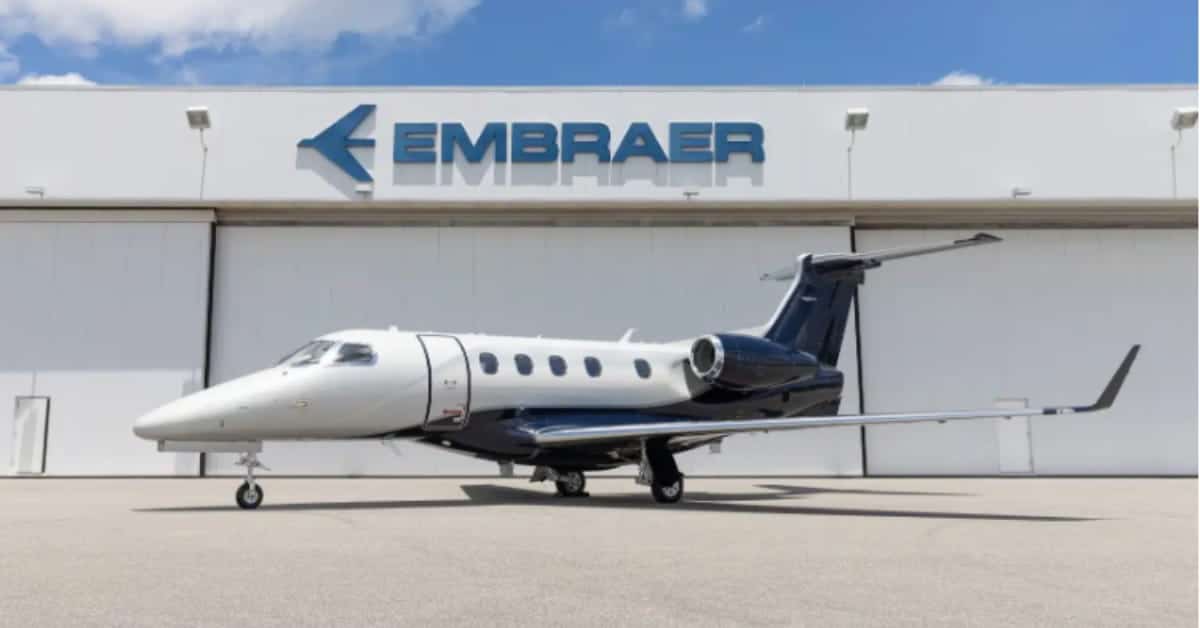 Embraer aumenta carteira de pedidos em 25% no 1º tri de 2025