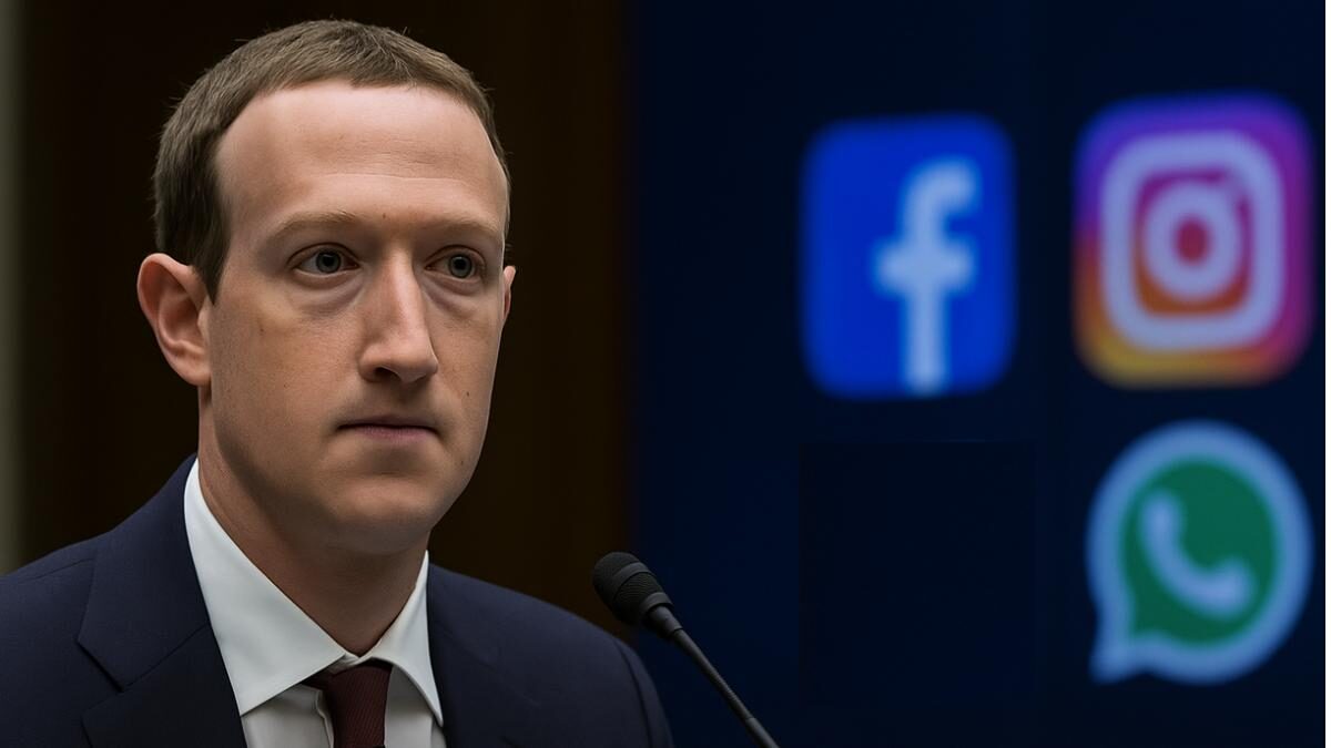 Mark Zuckerberg depõe nos Estados Unidos enquanto Meta é acusada de monopólio ilegal envolvendo Facebook, Instagram e WhatsApp.