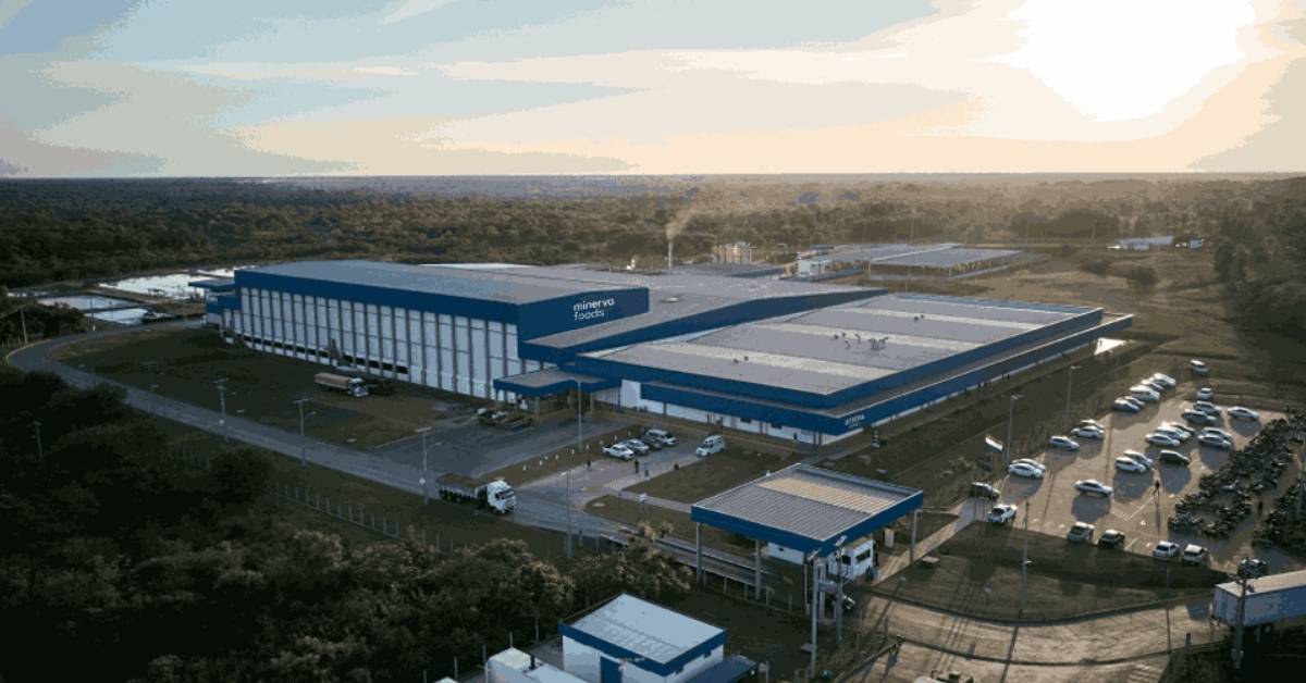 A imagem mostra uma das unidades da Minerva para representar que a Minerva aprova aumento de capital