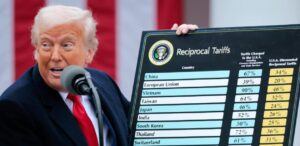 rump anuncia tarifa recíproca de 10% em nova ofensiva na guerra comercial EUA-China