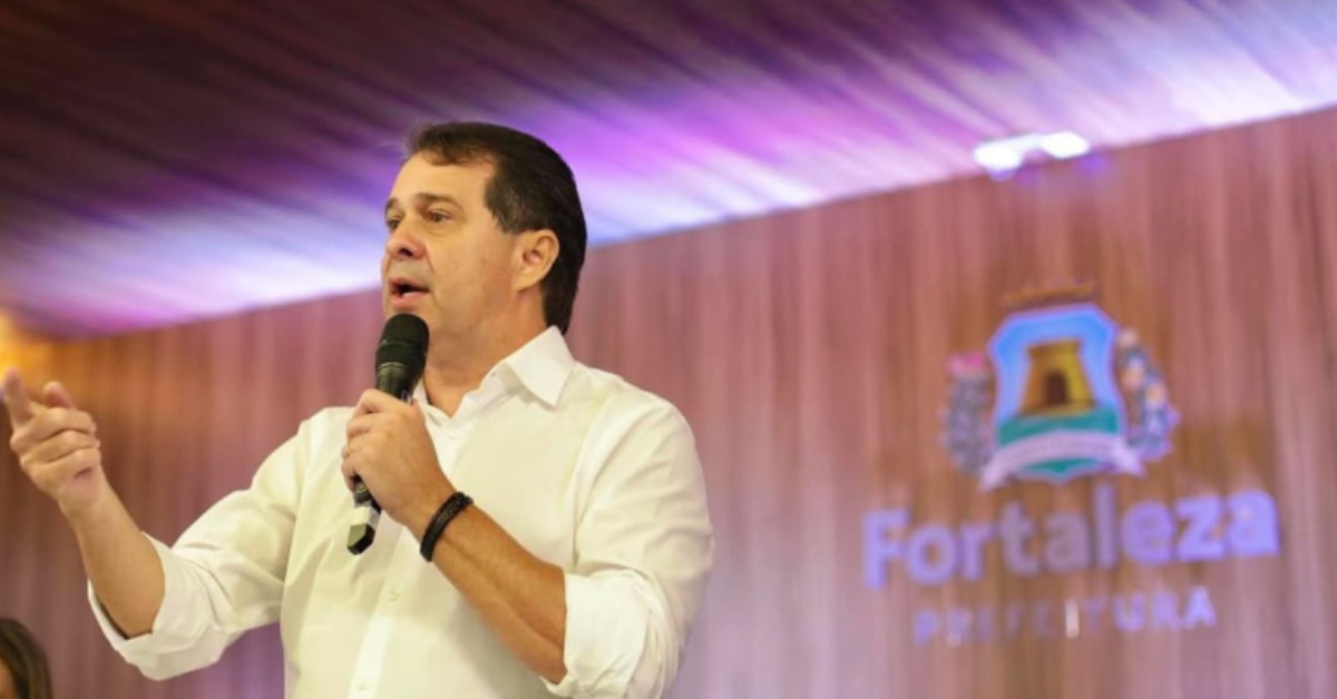 Prefeito de Fortaleza discursa sobre pacote de redução de gastos