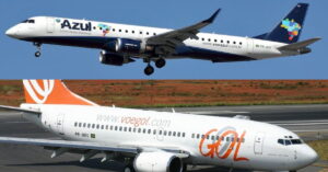 Ações da Gol e Azul sobem com reestruturação e expectativa de fusão