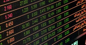 Gráfico mostra queda na cotação do dólar hoje e alta do Ibovespa