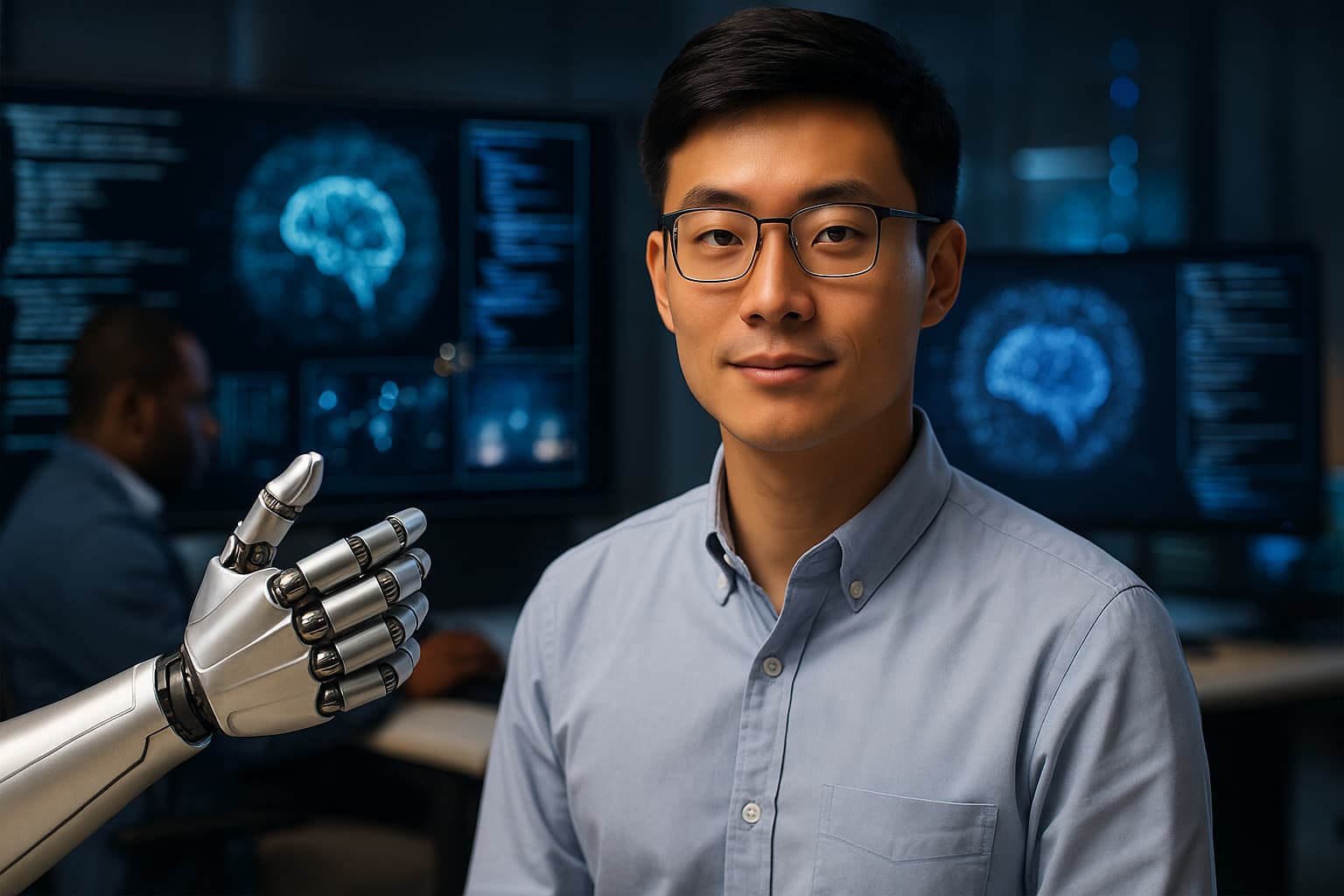 Imagem representa o investimento da Meta na Scale AI com foco na superinteligência artificial.