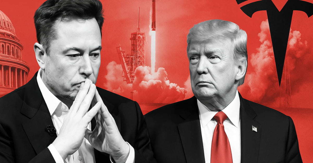 Elon Musk critica o pacote fiscal de Trump em meio à tensão política nos EUA.