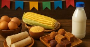 Ingredientes que influenciam os preços dos alimentos da festa junina 2025