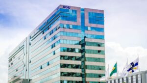 Prédio da AGU em Brasília, responsável por defender a validade da alta do IOF
