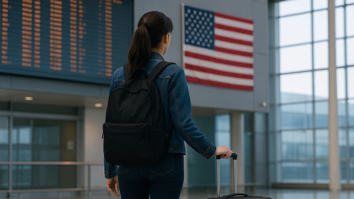 Suspensão dos vistos americanos para estudantes em aeroportos