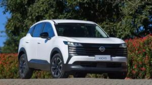 Novo Nissan Kicks exposto na concessionária Nissan Jangada do Grupo Carmais em Fortaleza.