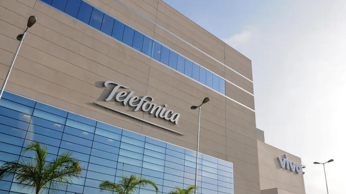 Fachada da sede da Telefônica Brasil no segundo trimestre de 2025