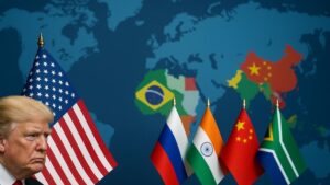 Trump monitorou cúpula dos Brics com tensão geopolítica entre EUA e países emergentes.