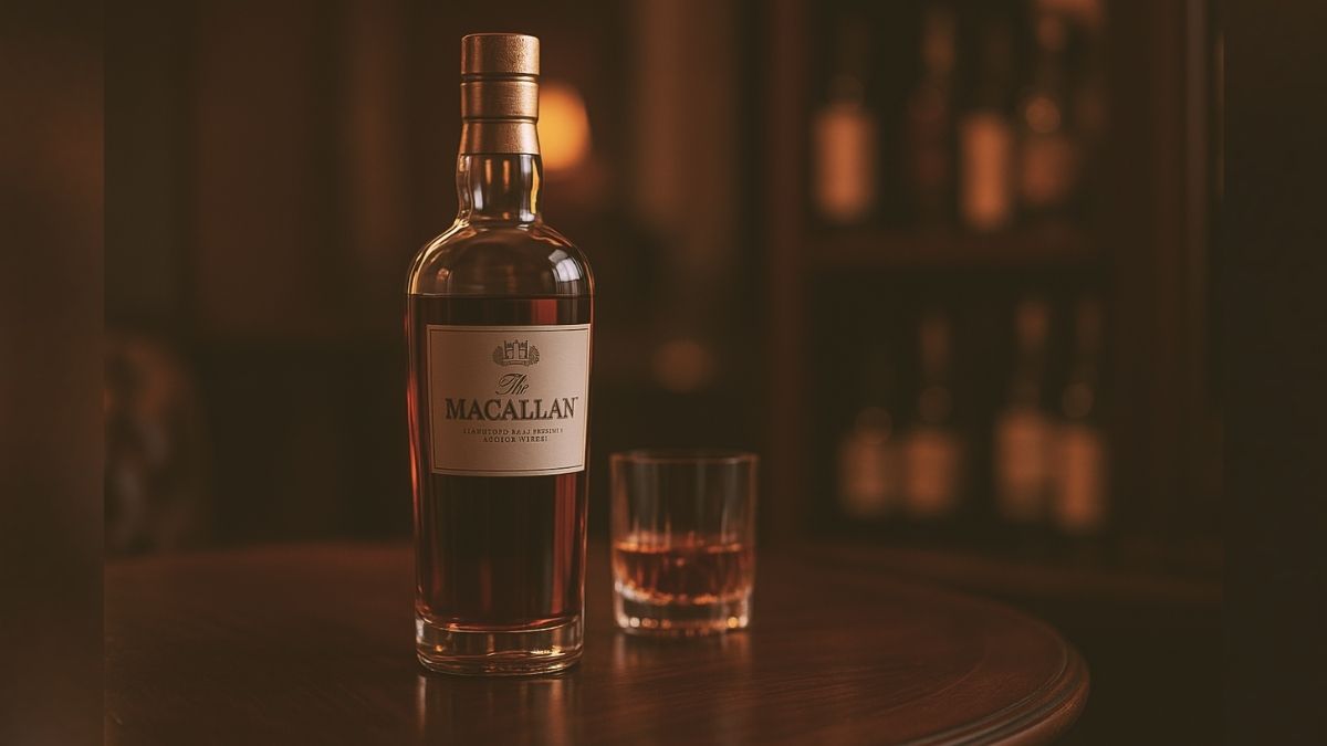 quanto custa o uísque The Macallan em ambiente sofisticado