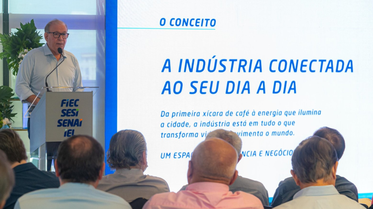 Feira da Indústria FIEC no lançamento com Ricardo Cavalcante