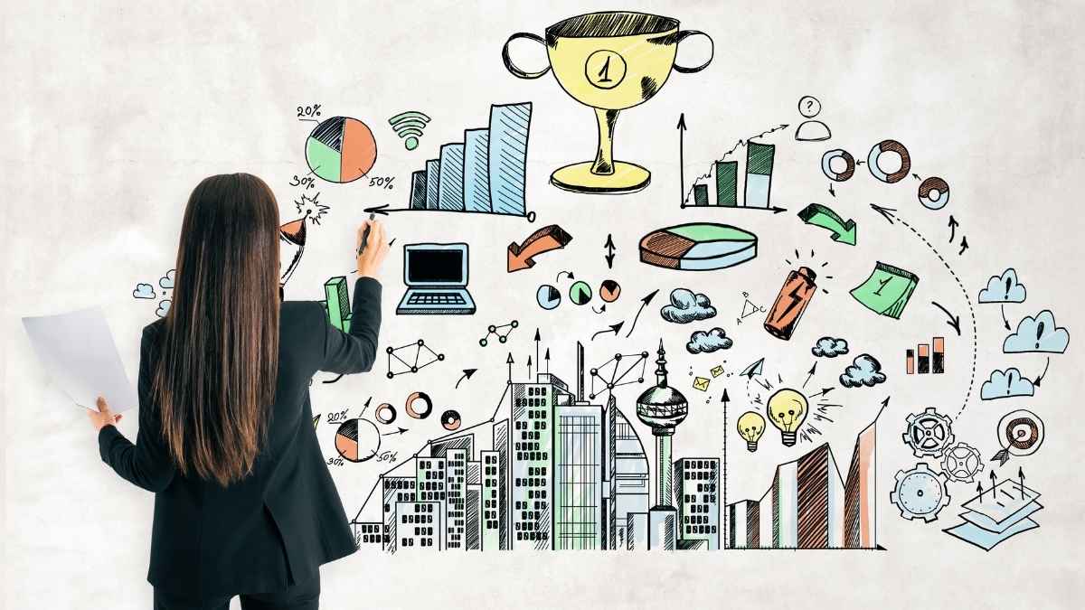 IA na economia criativa aplicada a setores como design, negócios e inovação visual